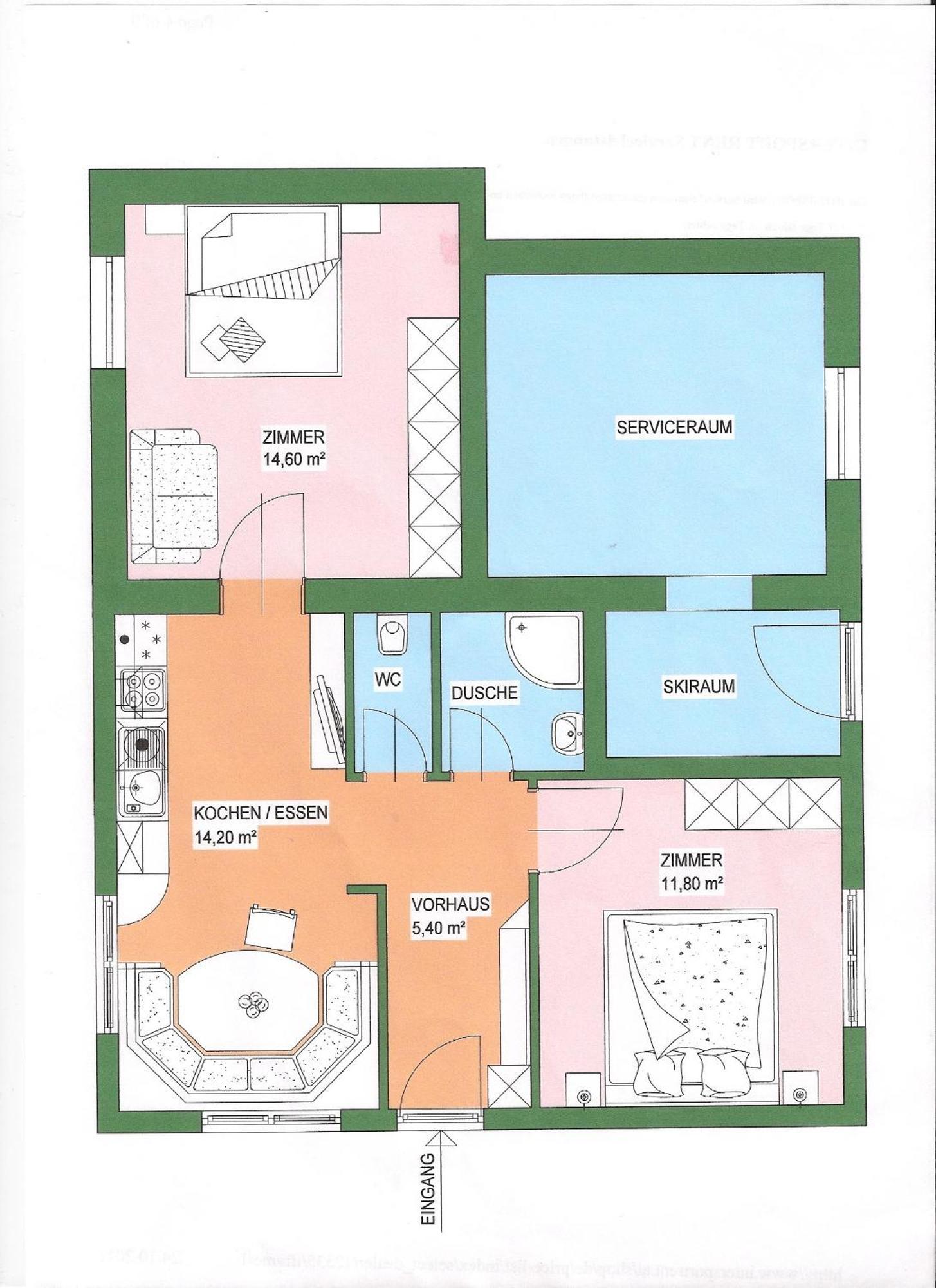 Appartementhaus Alpina Flattach Phòng bức ảnh