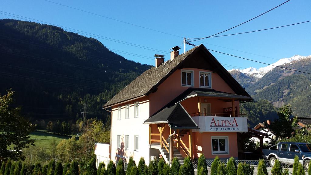 Appartementhaus Alpina Flattach Ngoại thất bức ảnh